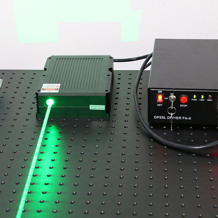 530nm±2nm 9.5W green laser system High power laser source